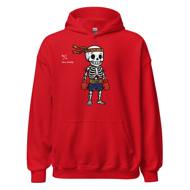 Red Muay Thai Graphic Hoodie • Cottsun • @nn_novelty | Maestro Galleria