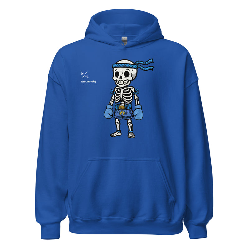 Blue Muay Thai Graphic Hoodie • Cottsun • @nn_novelty | Maestro Galleria